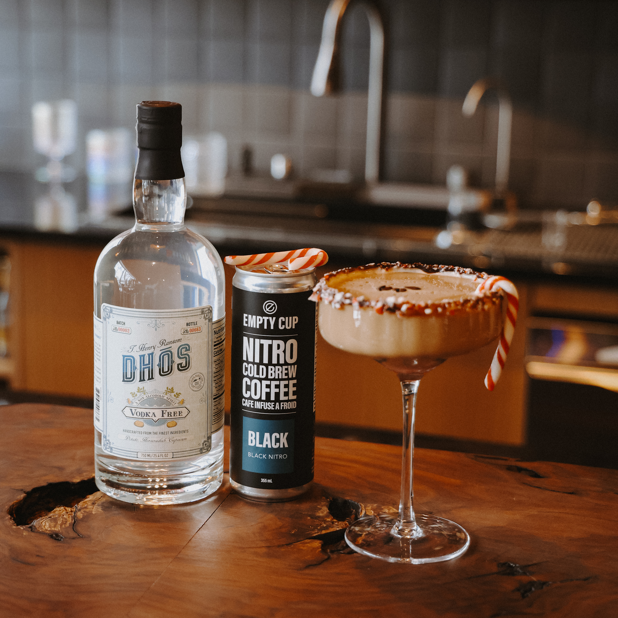 Peppermint Mocha Espresso Martini