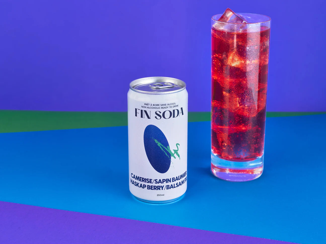 Fin Soda - Haskap Berry / Balsam Fir