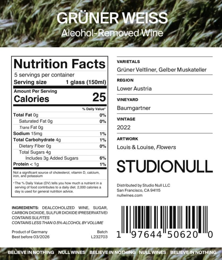 NULL - Grüner Weiss