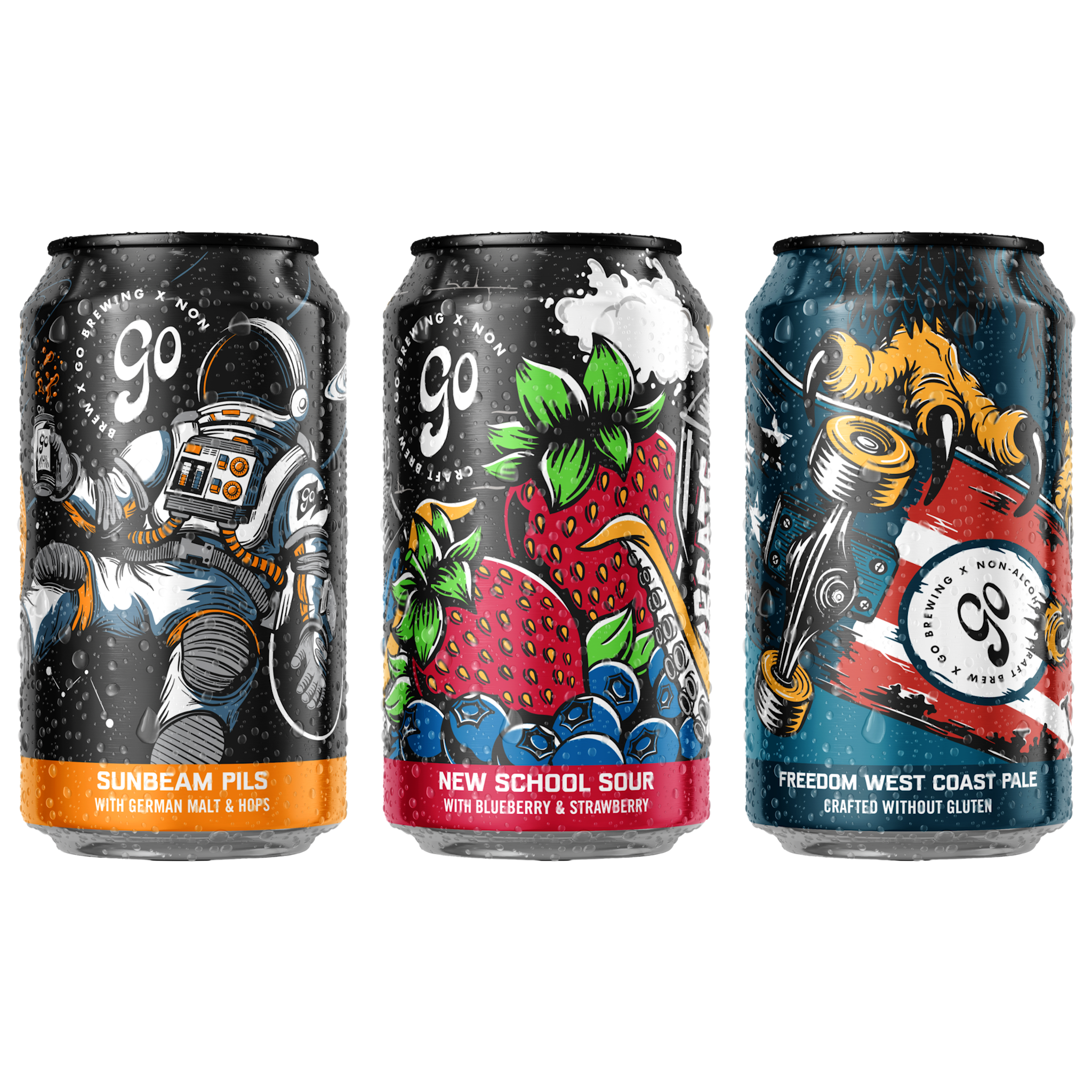 Go Brewing: The "Free Thinkers" Variety 12 Pack