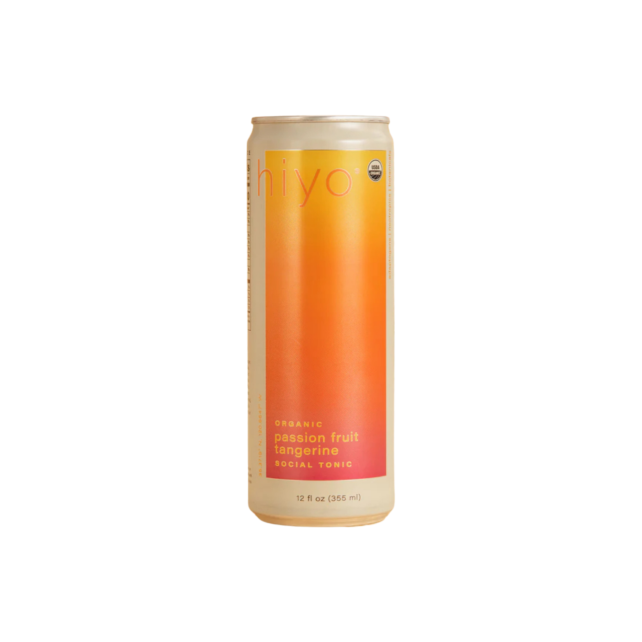Hiyo - Passion Fruit Tangerine Seltzer