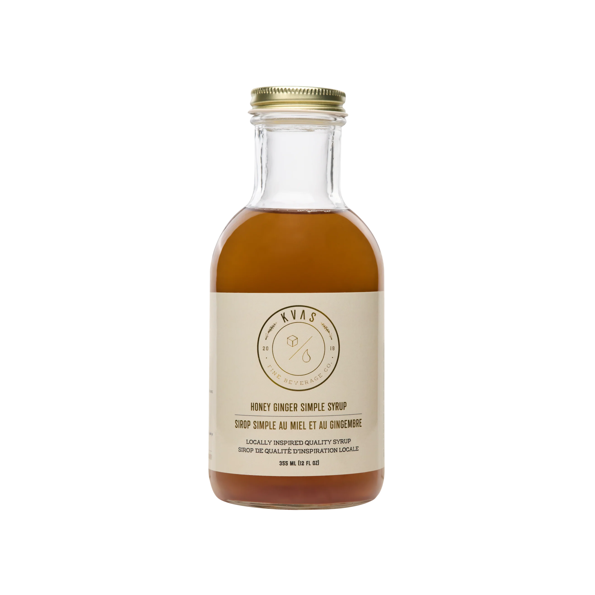 Kvas - Honey Ginger Simple Syrup