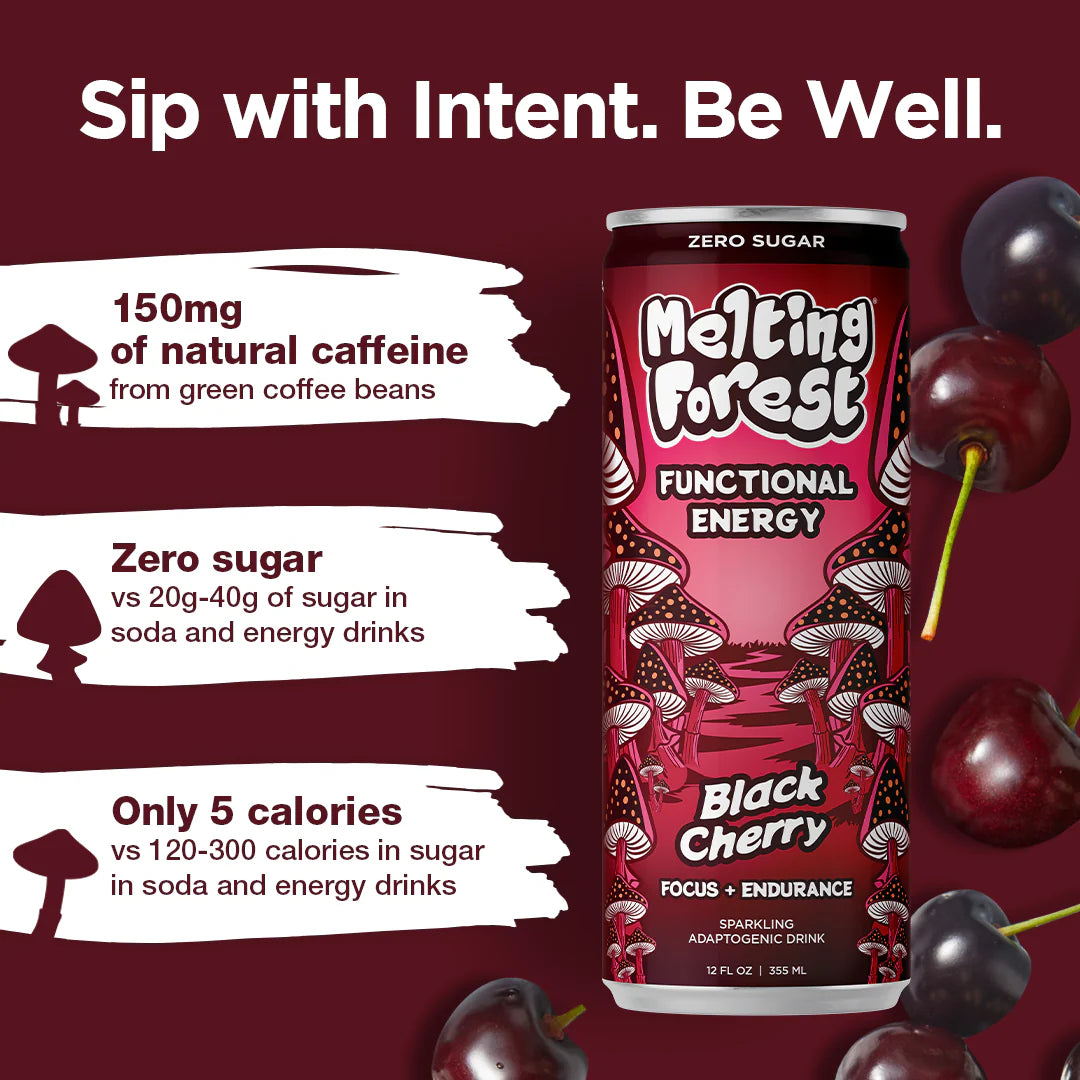 Melting Forest Energy - Black Cherry
