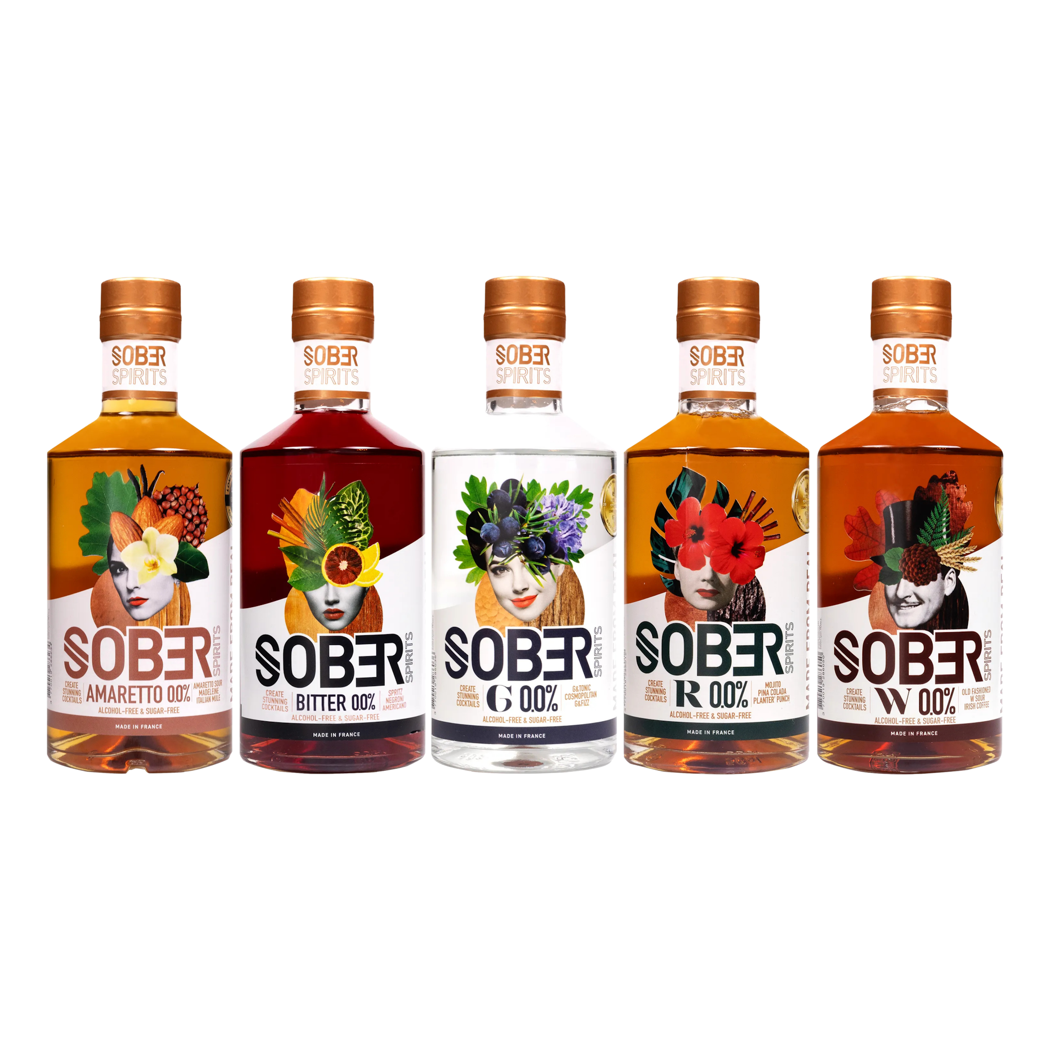 Sober Spirits - Bar Cart