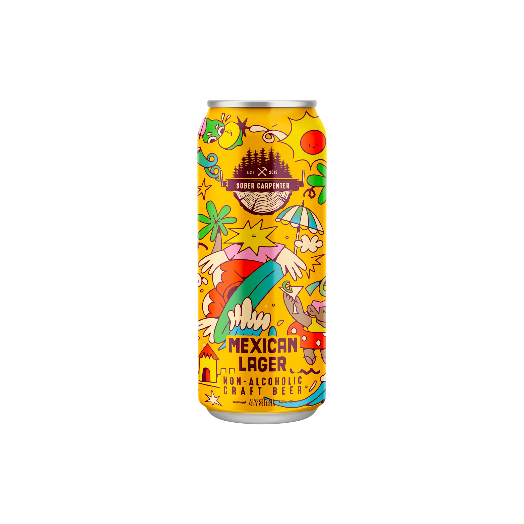 Sober Carpenter - Mexican Lager - Limited Artist Edition