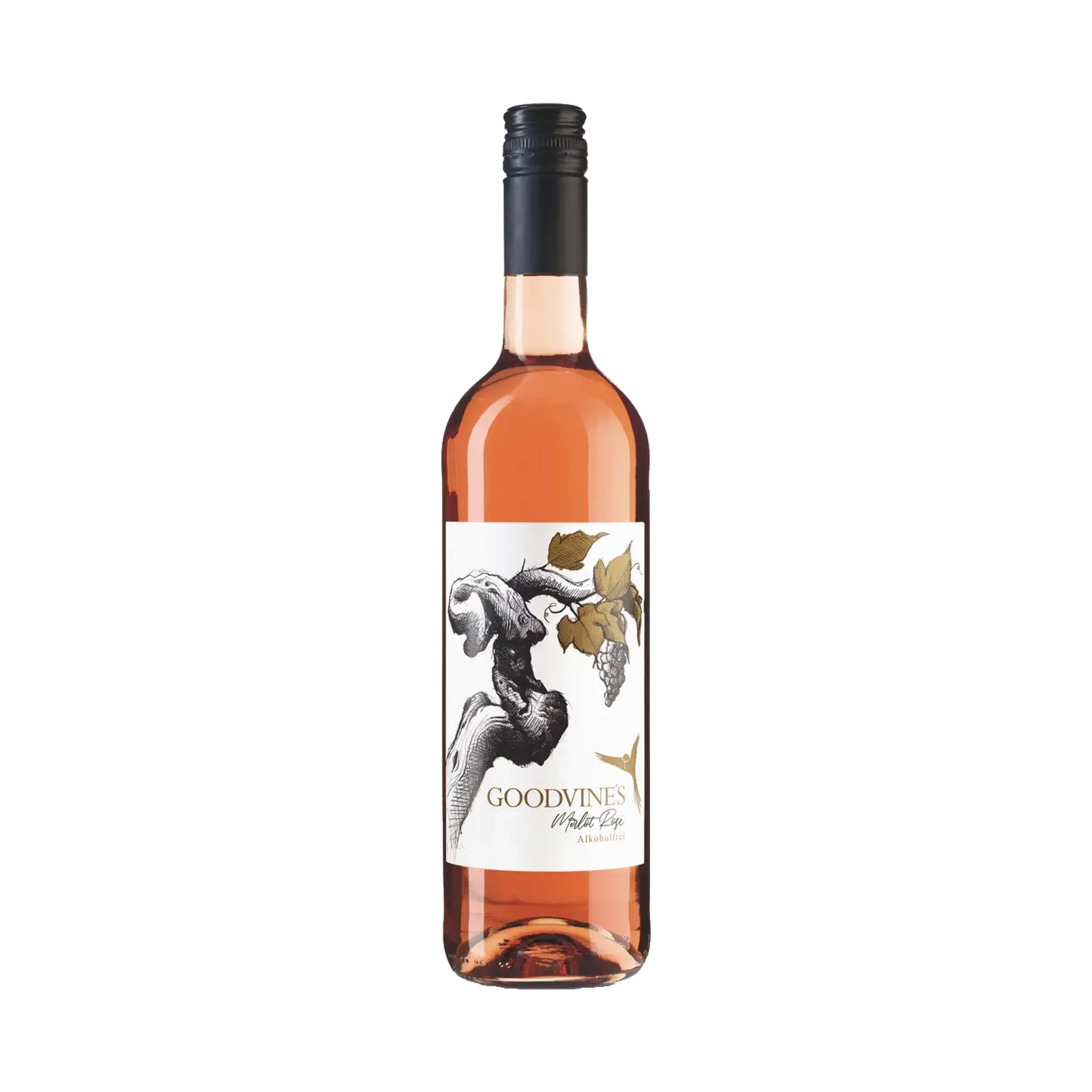 Goodvines Canada - alcohol free merlot rose - great tasting non-alcoholic wine