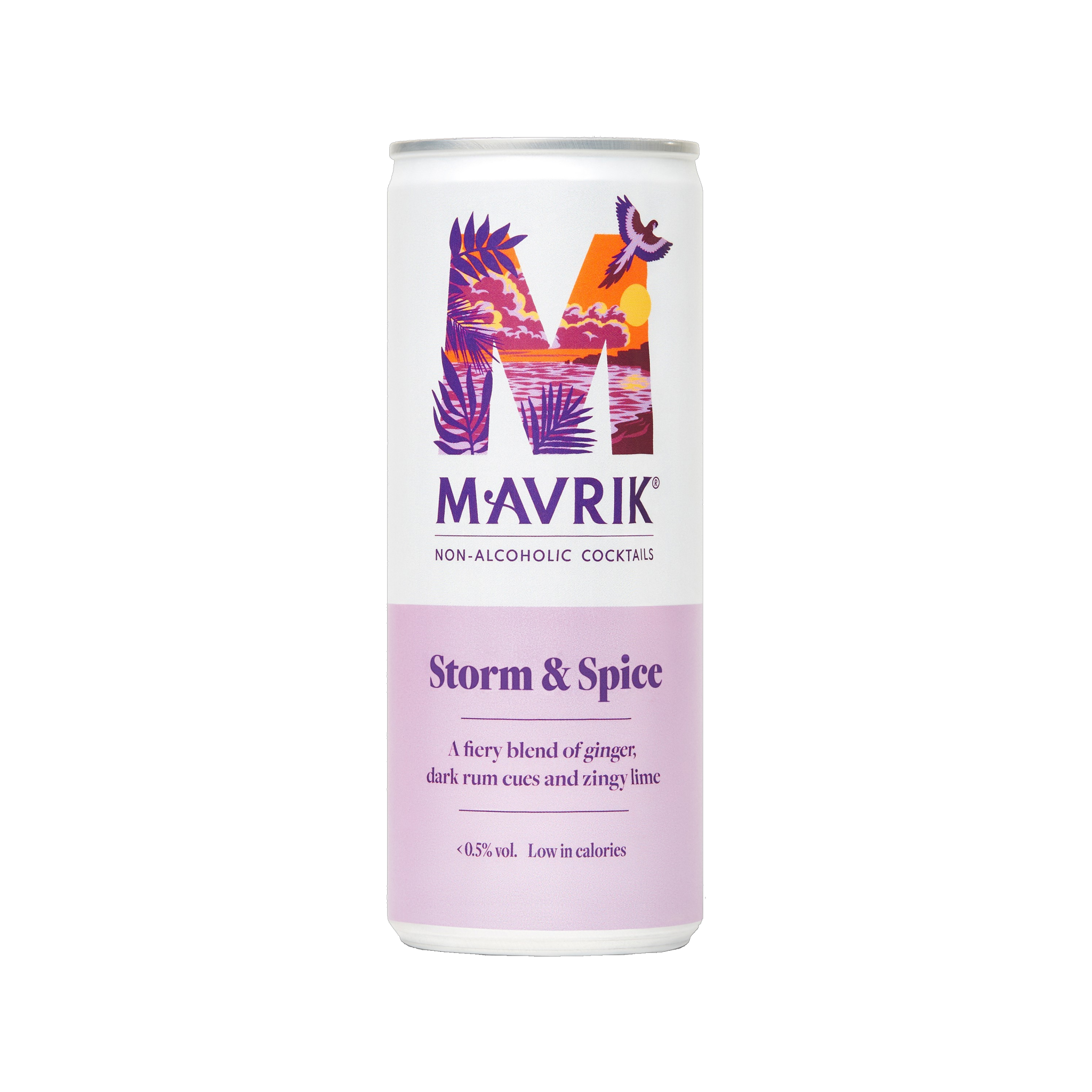 Mavrik Non-Alcoholic Cocktail Storm & Spice or Dark and Stormy - low calories delicious alcohol free cocktail - non-alcoholic cocktail Canada - Winnipeg - free delivery free shipping